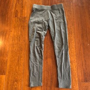 Gray leggings